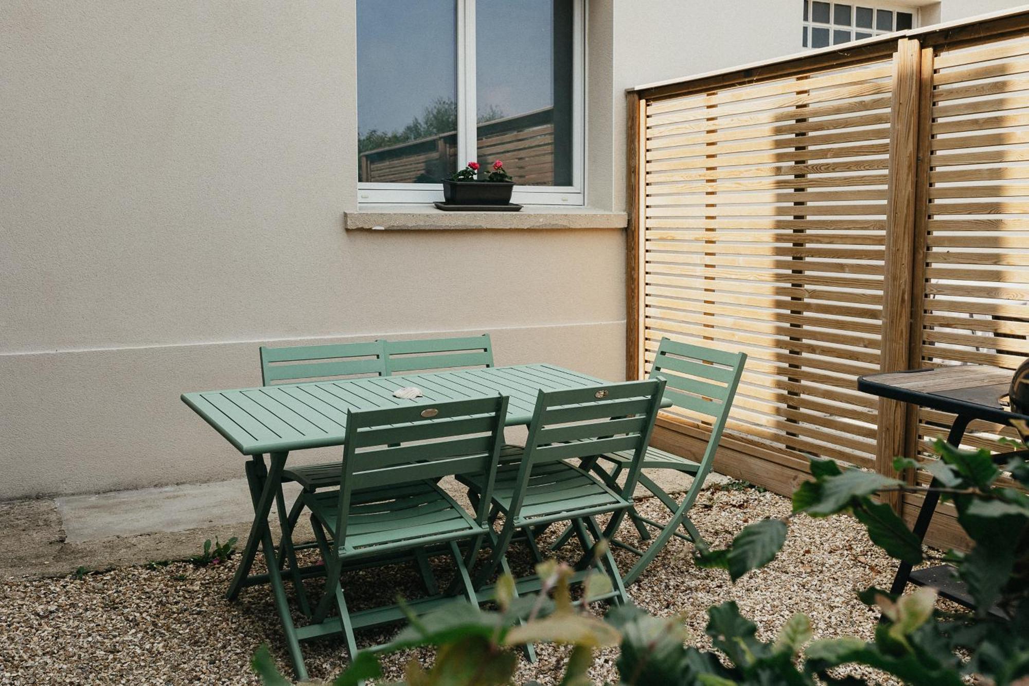 Les Fleurs De Maria Villa Le Bourg-Dun Bagian luar foto